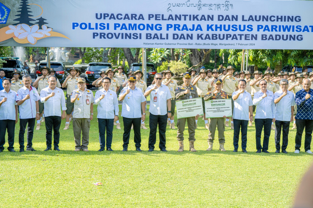 Pelantikan dan Launching Pol PP Pariwisata Provinsi Bali dan Badung